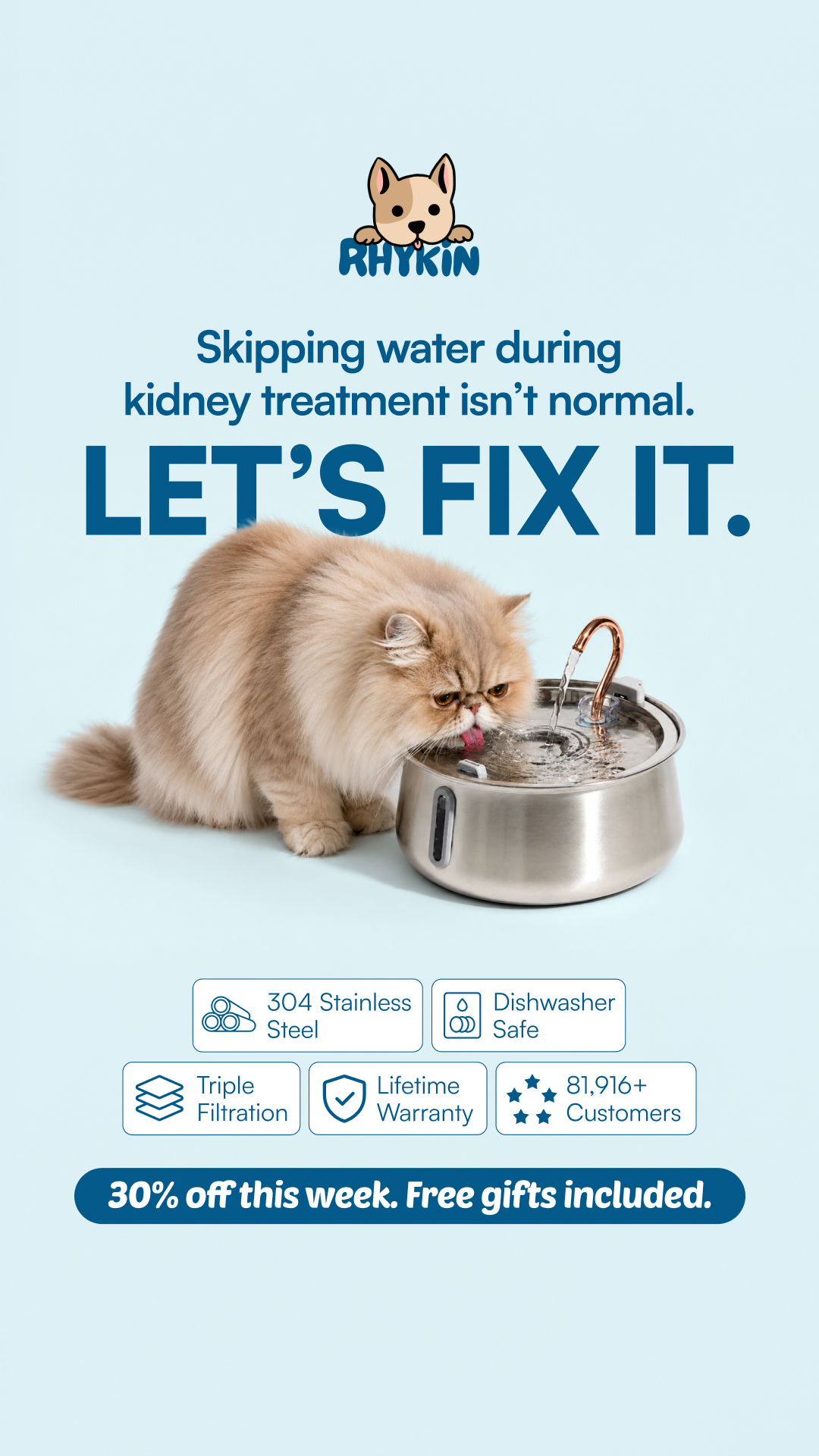 Rhykin Pet Co Facebook ad