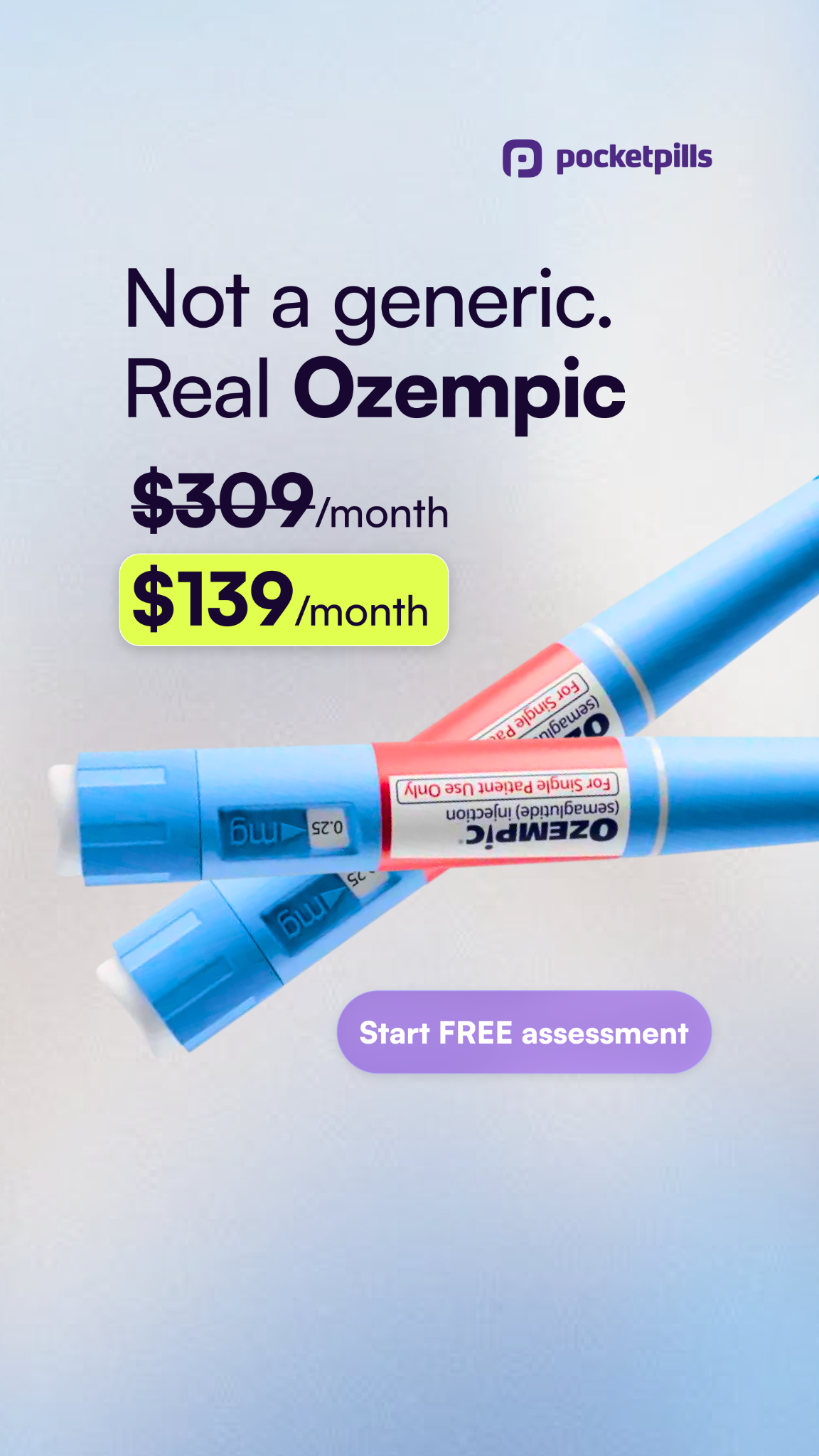 Pocketpills Facebook ad from May 29, 2026