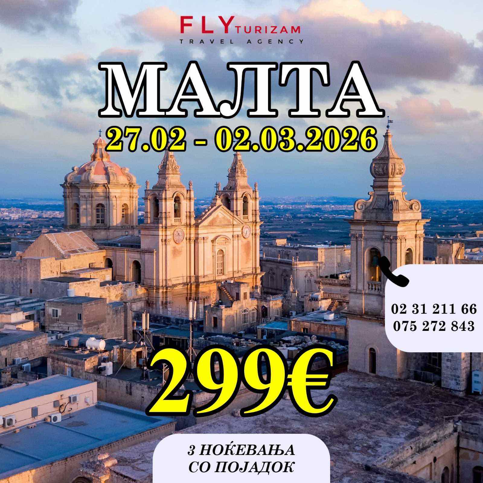 Fly Turizam Facebook ad