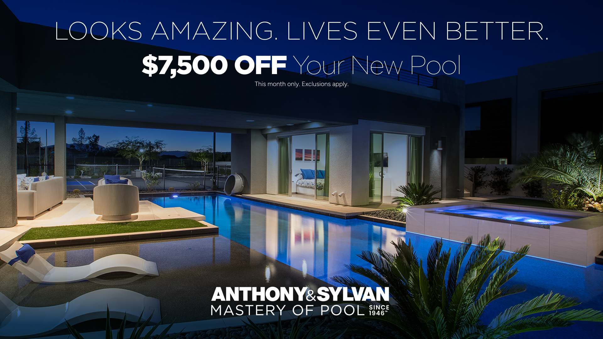 Anthony & Sylvan Pools Facebook ad