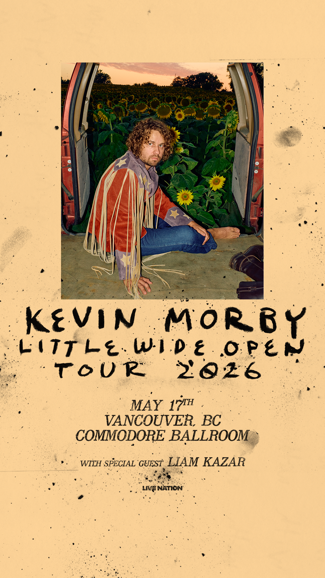 Live Nation British Columbia Facebook ad