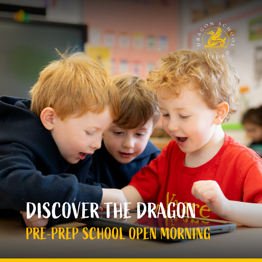Dragon School, Oxford Facebook ad: Where Little Dragons Begin