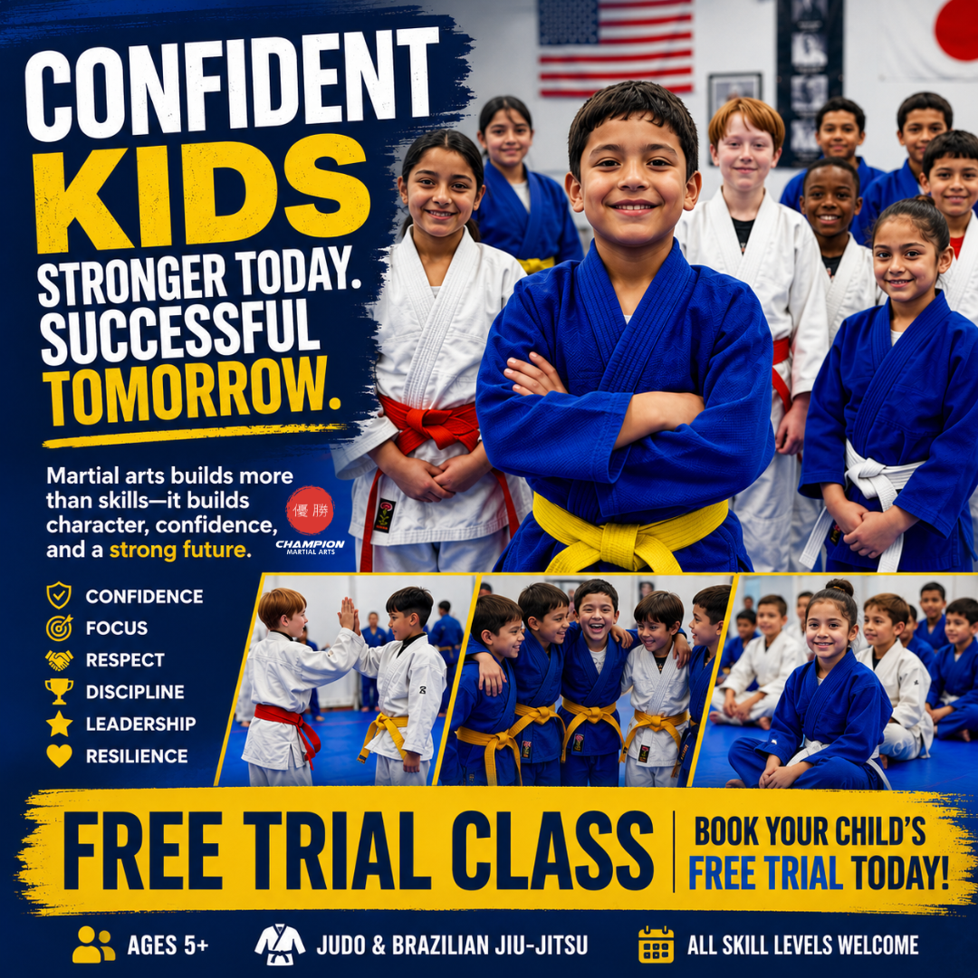 Champion Martial Arts Facebook ad