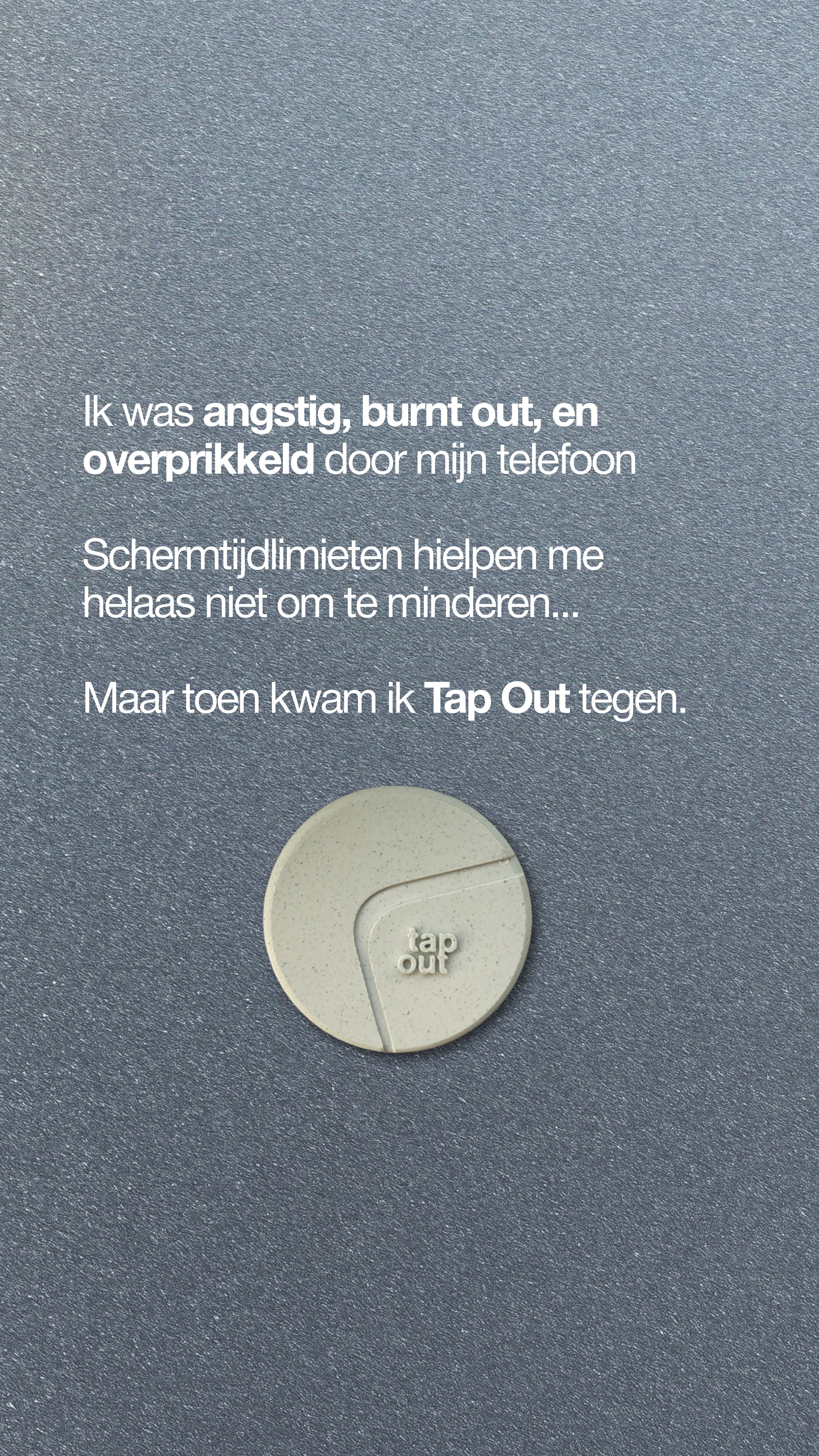 Tap Out Facebook ad