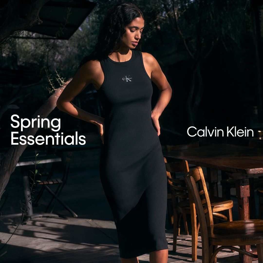 Calvin Klein Facebook ad