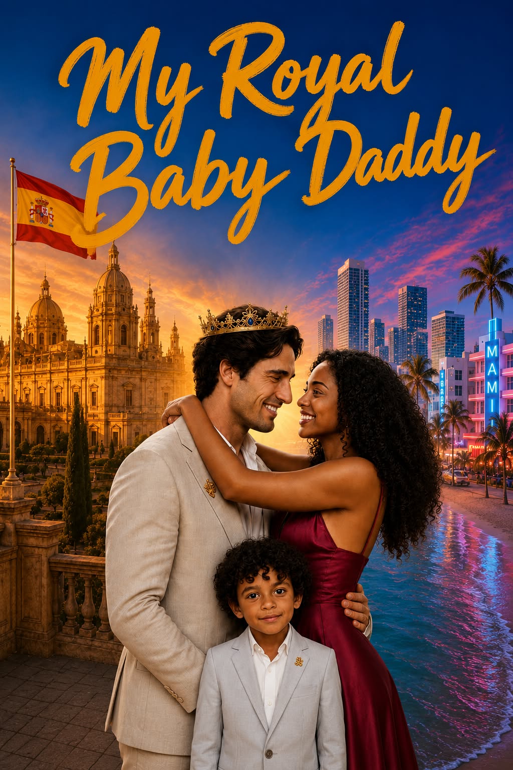 Listen Library Facebook ad: To find out, listen to the audio series 'My Royal Baby…