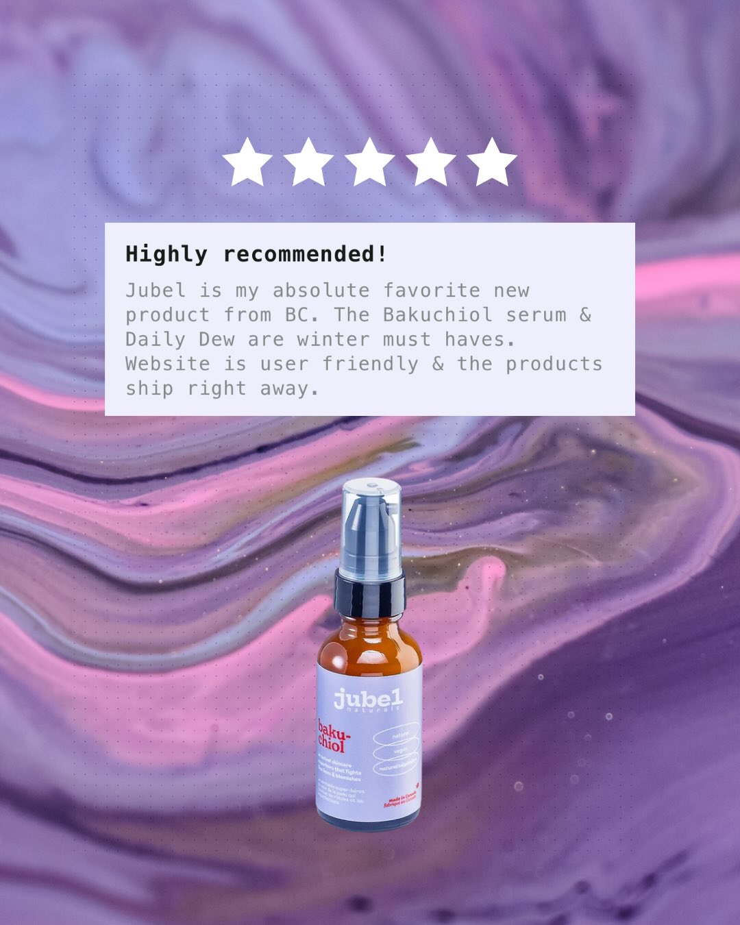 Jubel Naturals Facebook ad