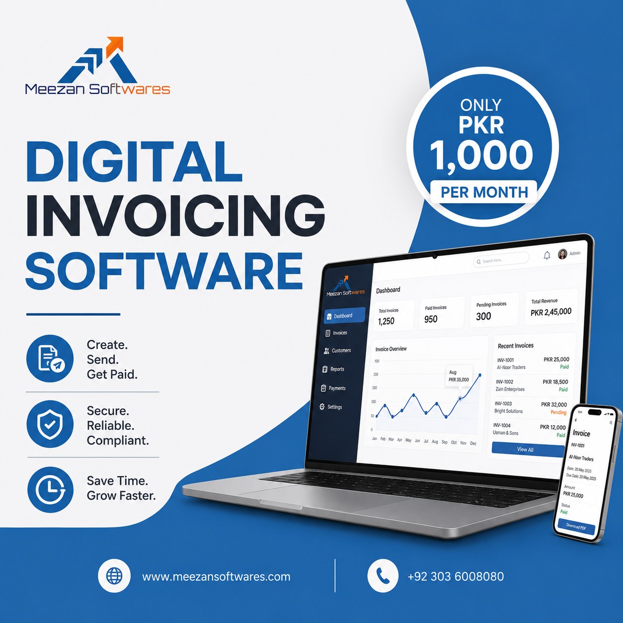 Meezan Softwares Facebook ad