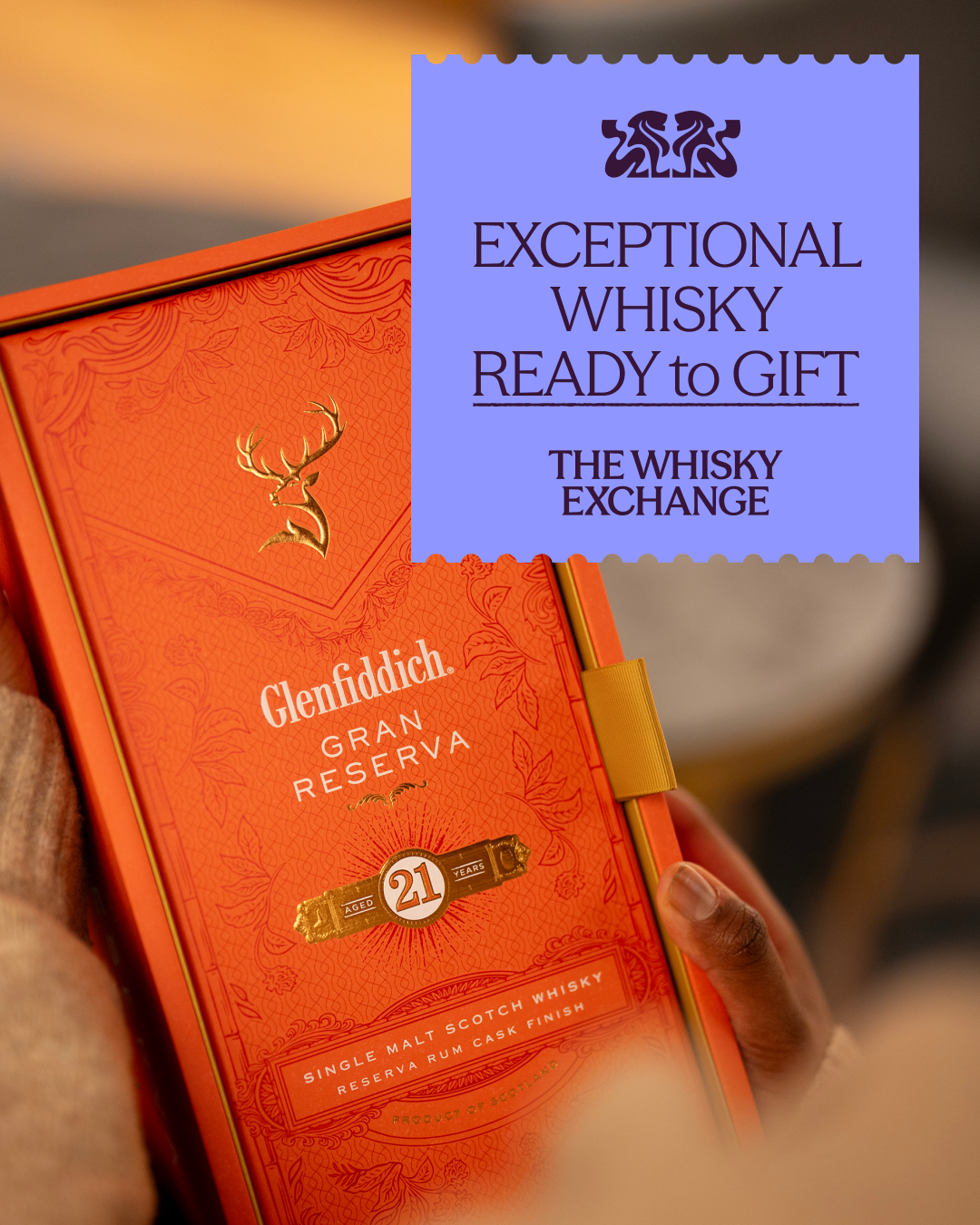 The Whisky Exchange Facebook ad