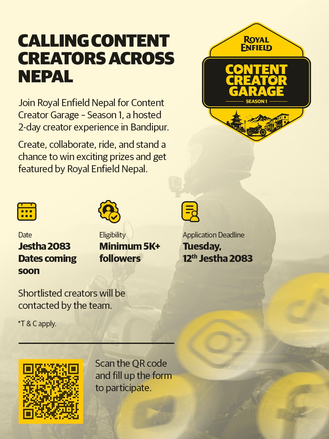 Royal Enfield Nepal - Alpha Automotive Facebook ad