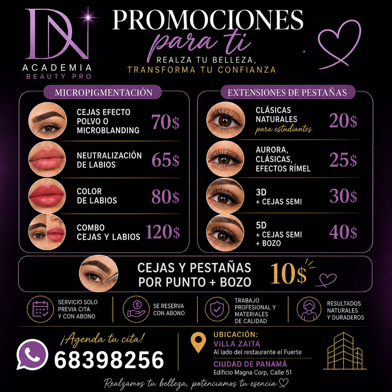 Deyire Neazoa CejasLabios MicropigmentacionMicroblanding Facebook ad: ¡Llegaron las promociones que estabas esperando!