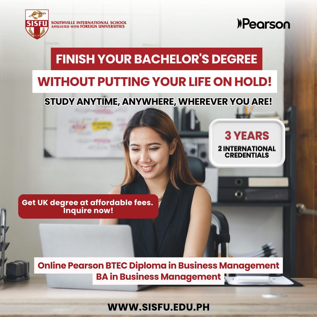 Southville International School Affiliated with Foreign Universities Facebook ad