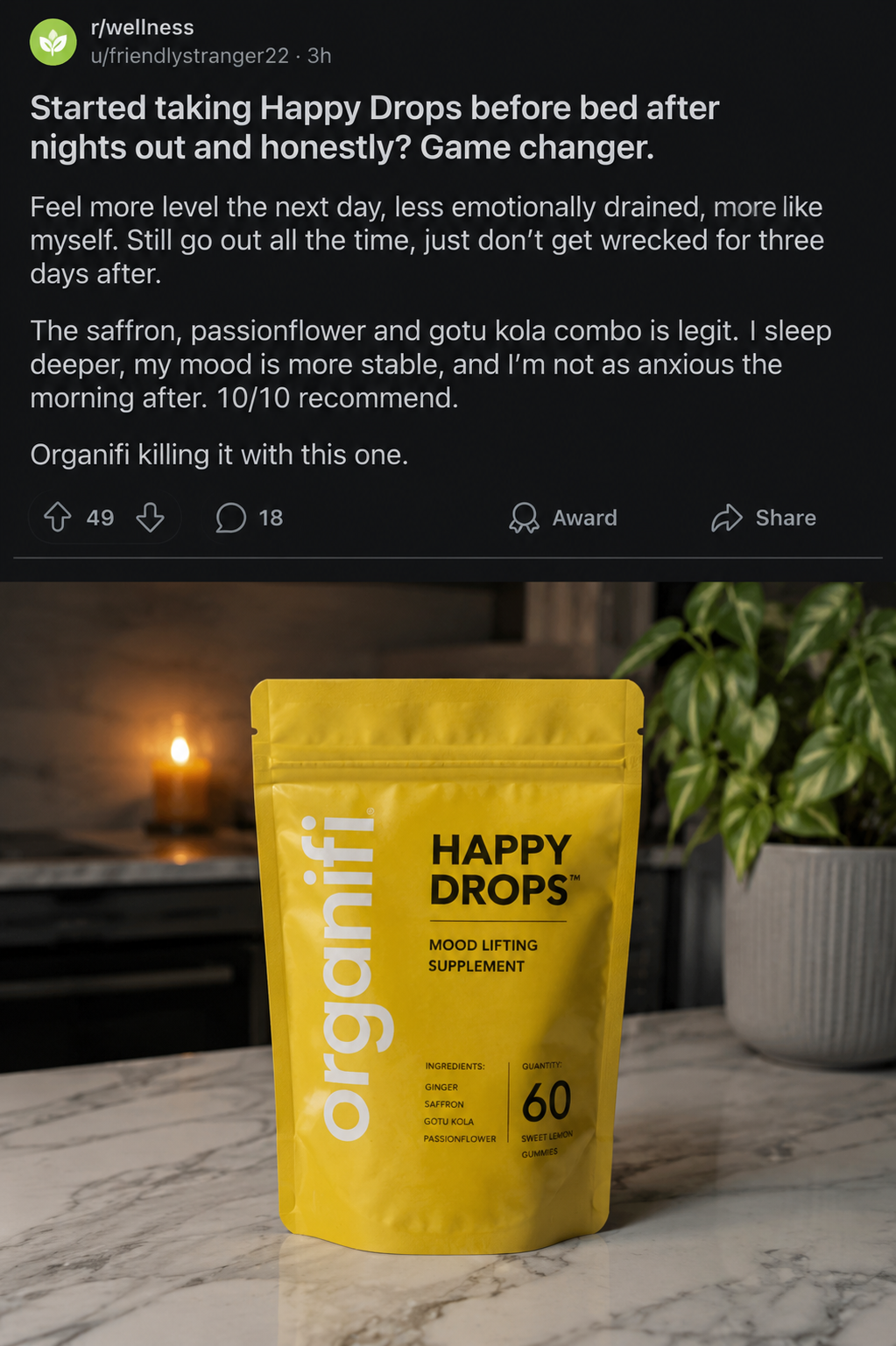 Drew Canole Facebook ad