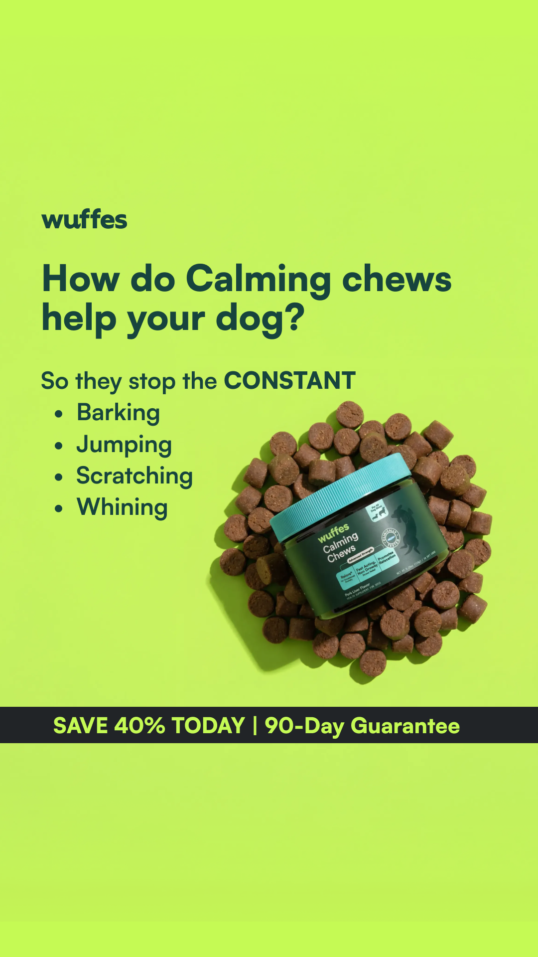 Wuffes Facebook ad