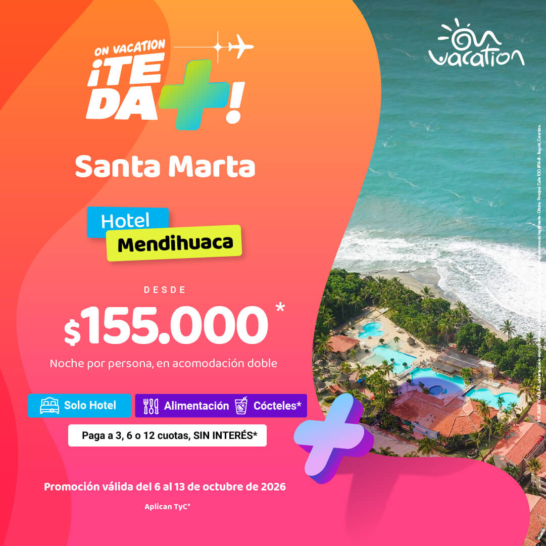 On Vacation Facebook ad: ¡Reserva Ya!