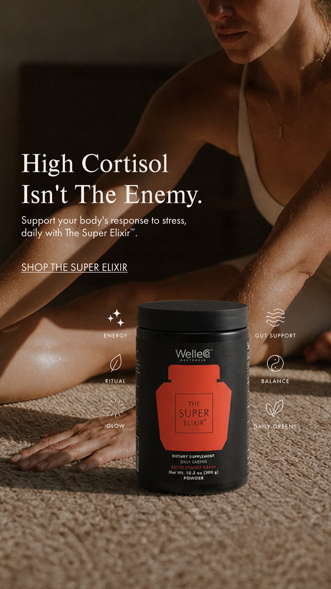 WelleCo Facebook ad