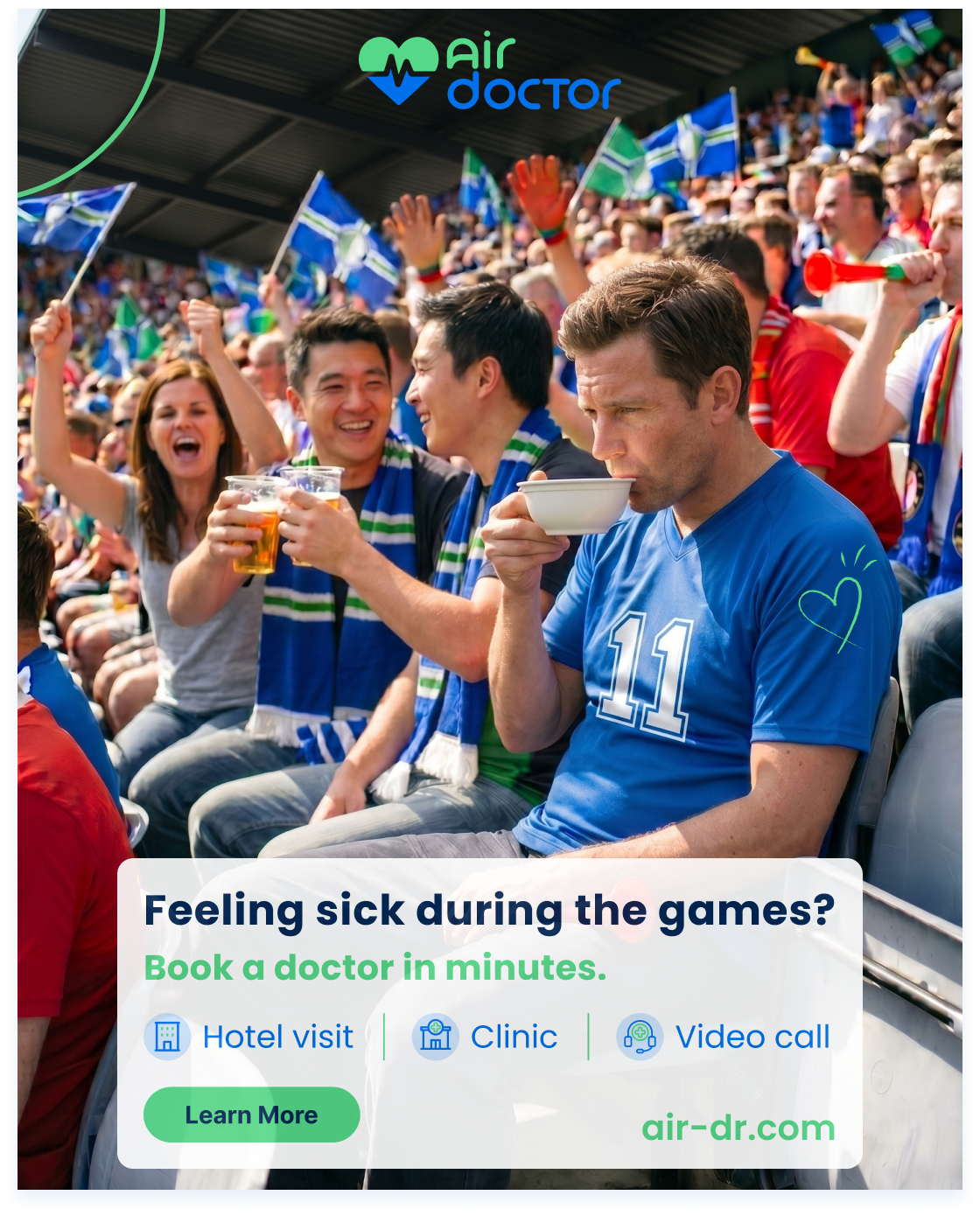 Air Doctor Facebook ad