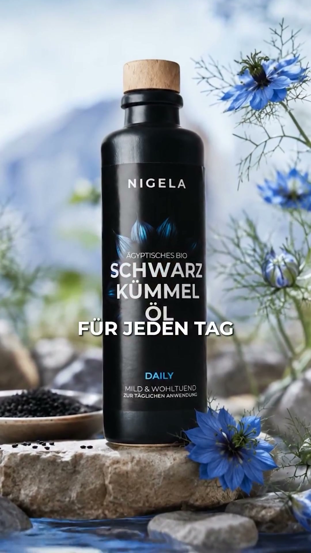 Nigela Facebook ad: Reinheit, die man schmeckt