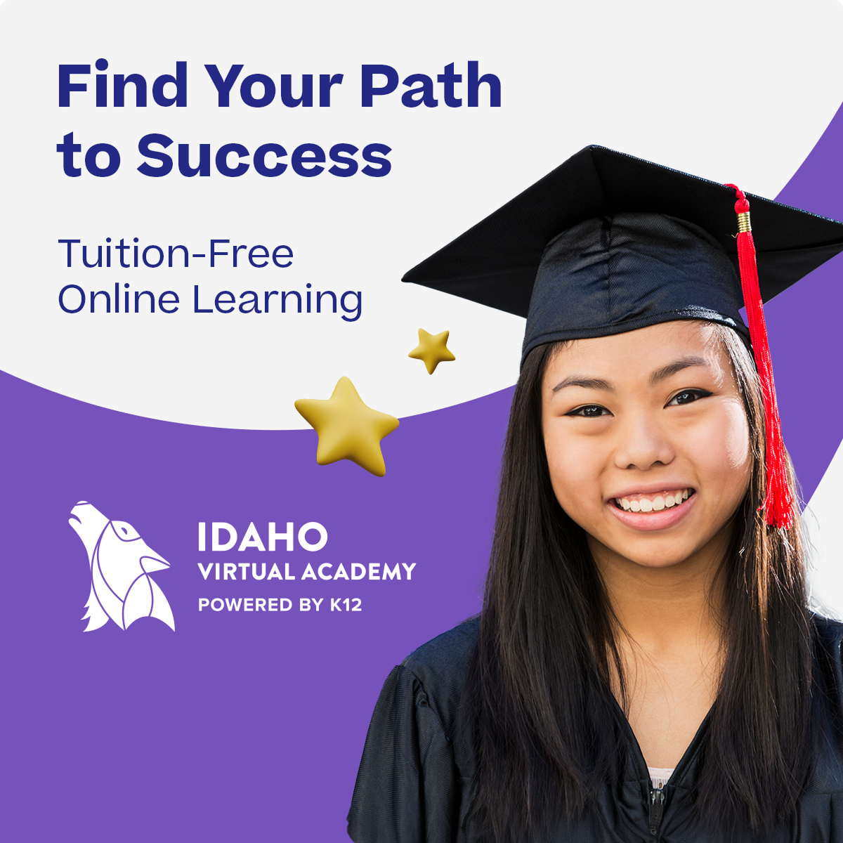 Idaho Virtual Academy at K12 Facebook ad