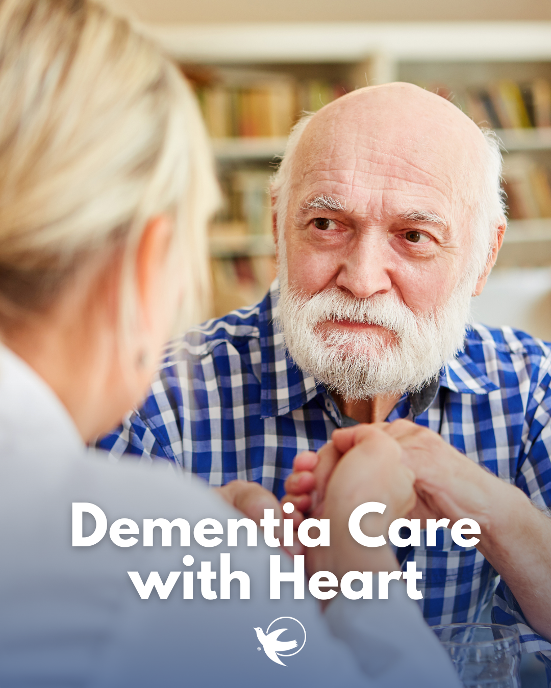 Visiting Angels Facebook ad: Specialized Dementia Care at Home