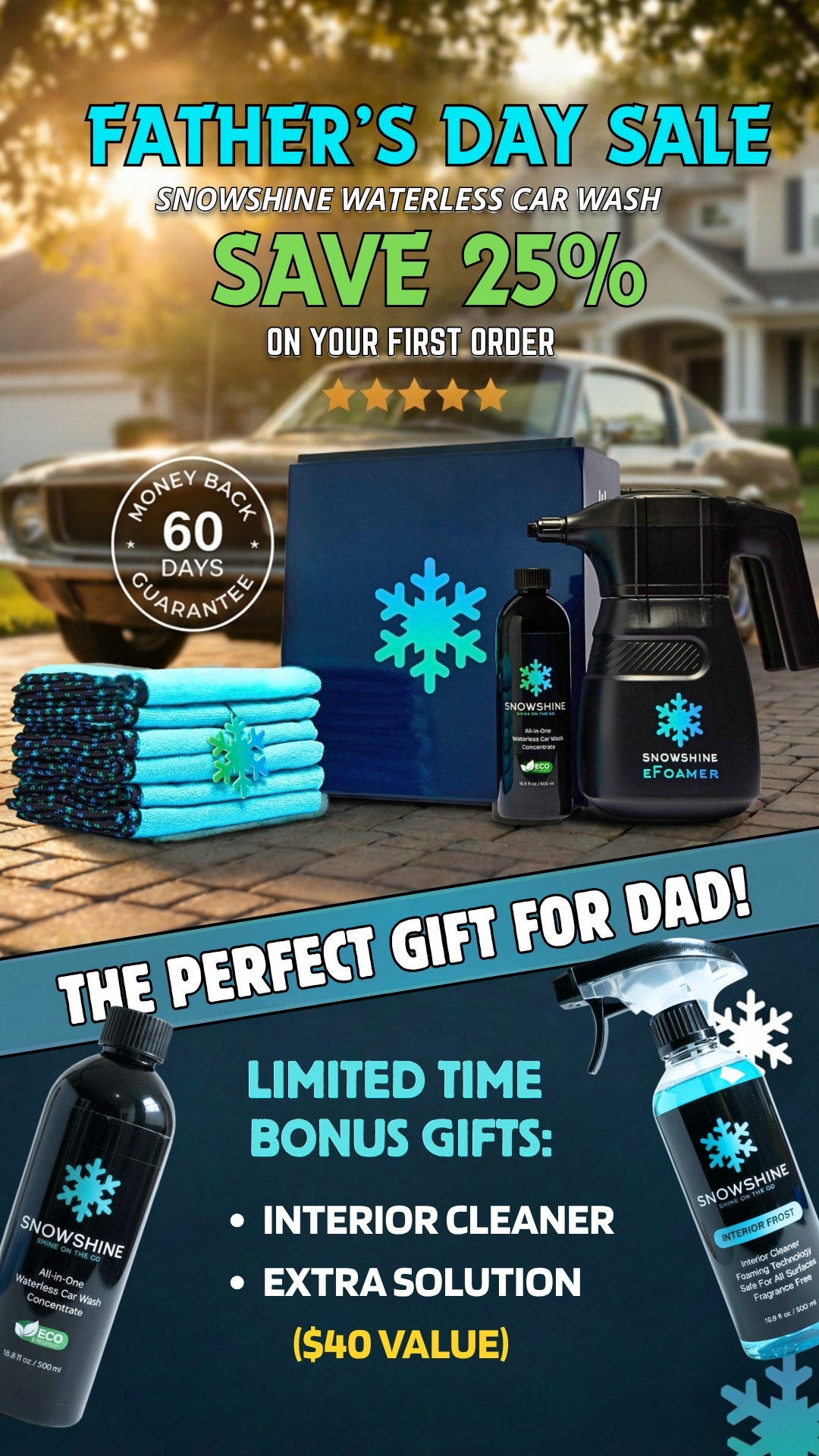 SnowShine Facebook ad from Jun 10, 2026