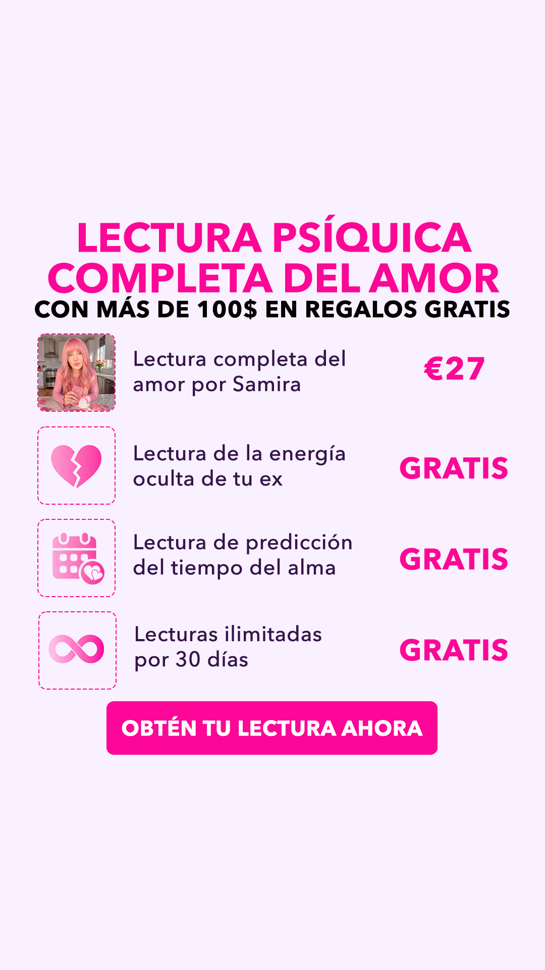 Psychic Samira Facebook ad