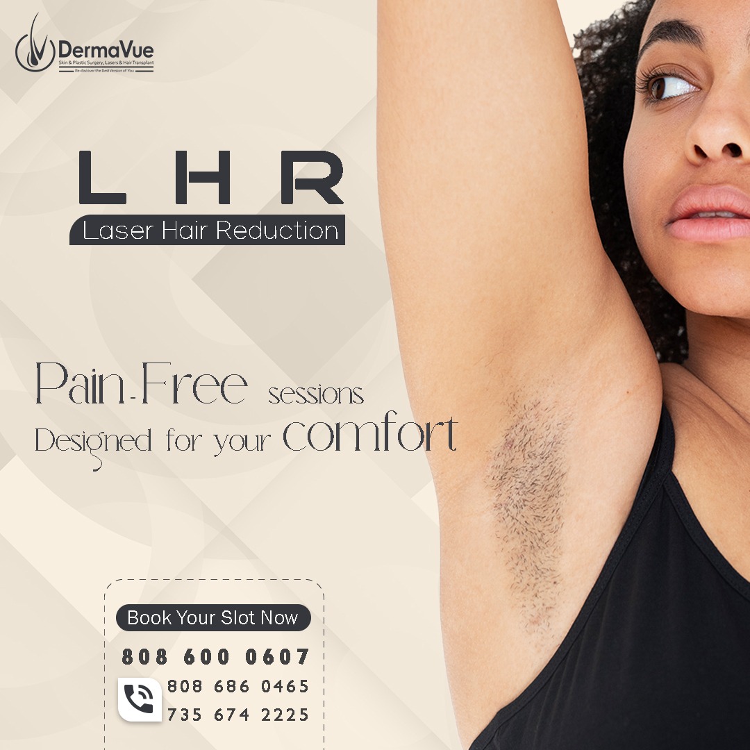 DermaVue Skin, Cosmetology & Hair Transplant Facebook ad