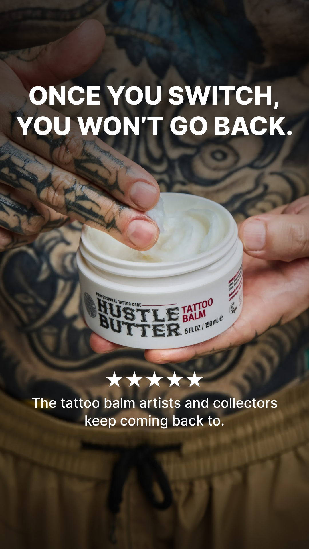 Hustle Butter Deluxe Facebook ad
