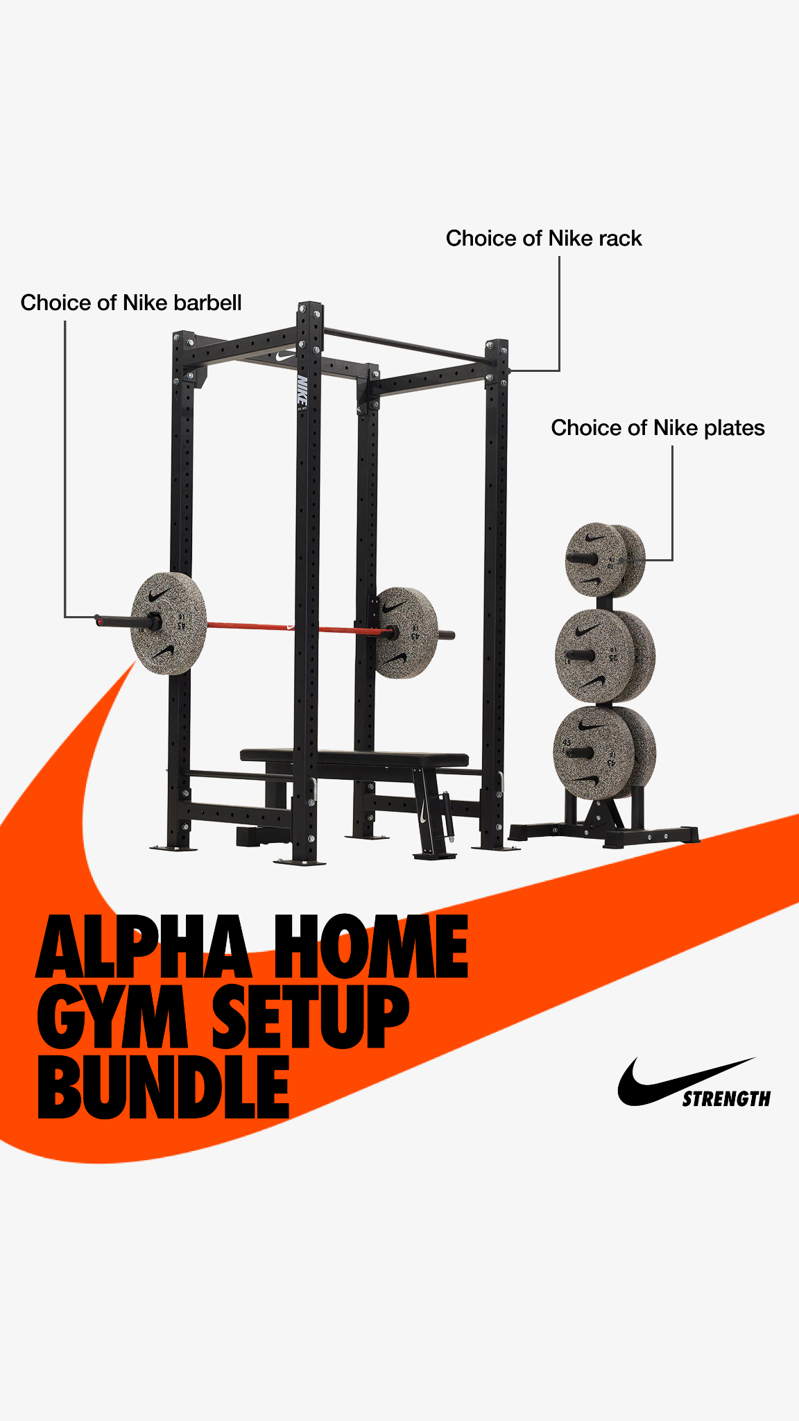 Nike Strength Facebook ad