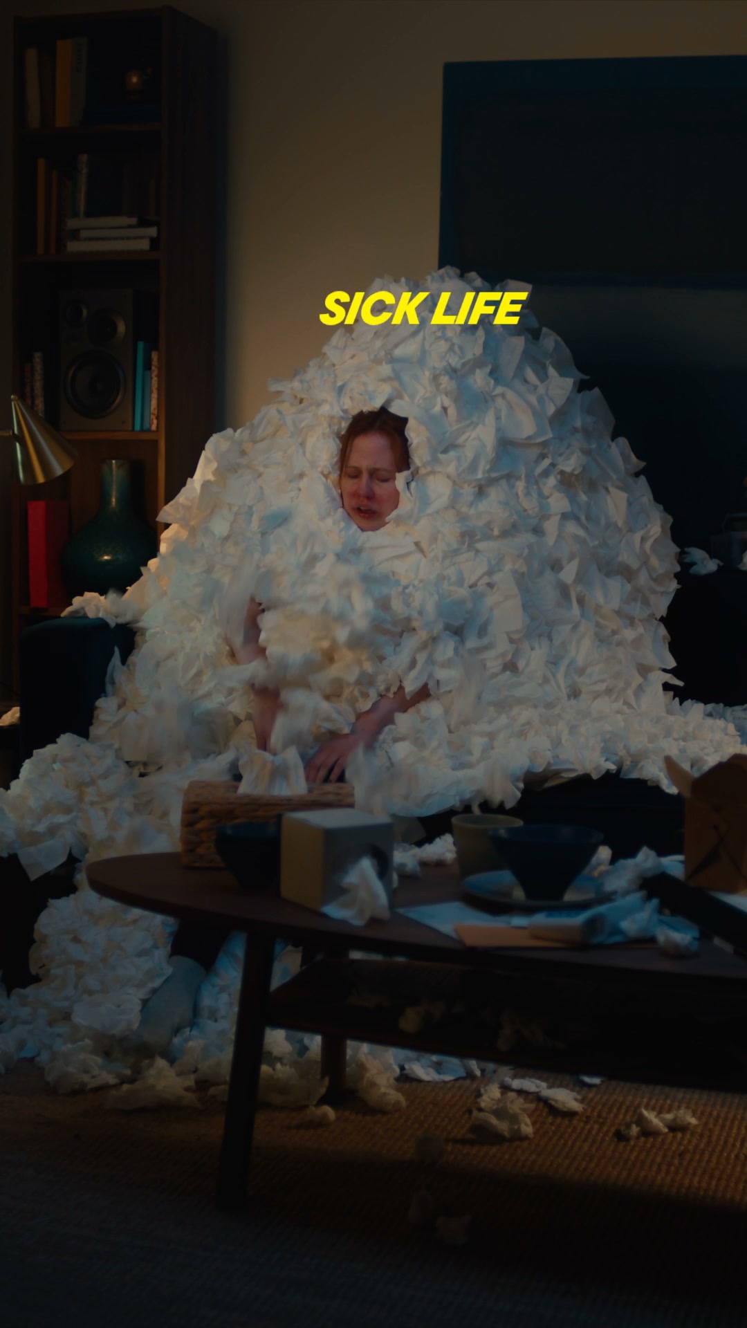 Advil Canada Facebook ad: Less tissue, more real you.