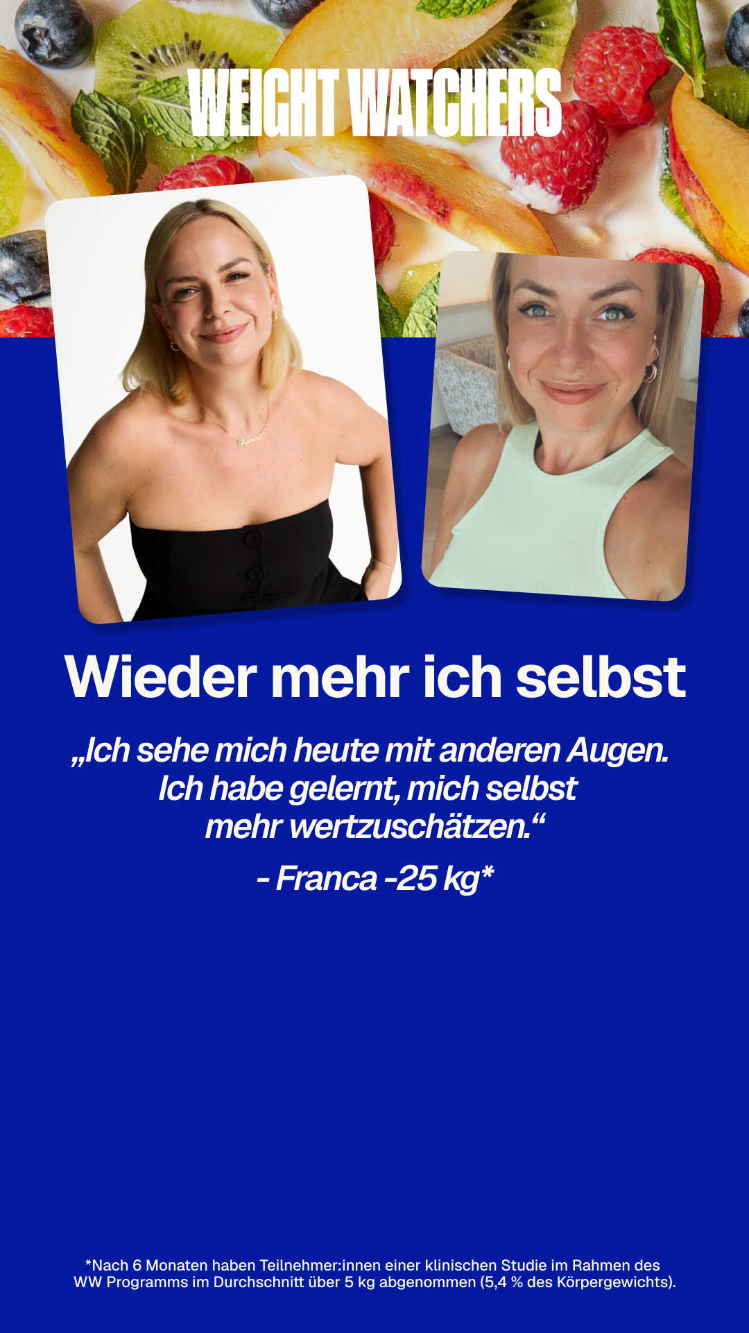 WeightWatchers Facebook ad