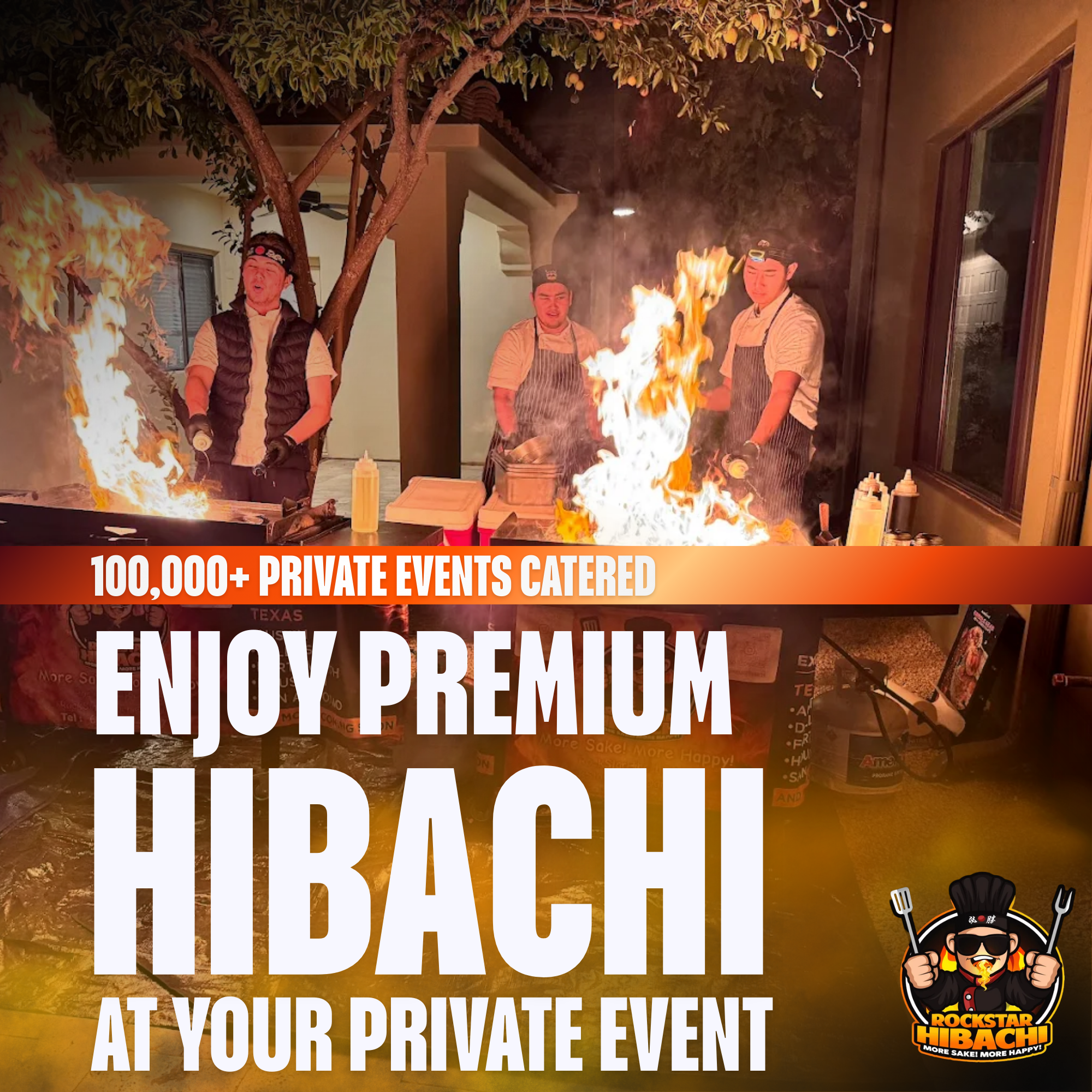 RockStar Hibachi Canada  Facebook ad