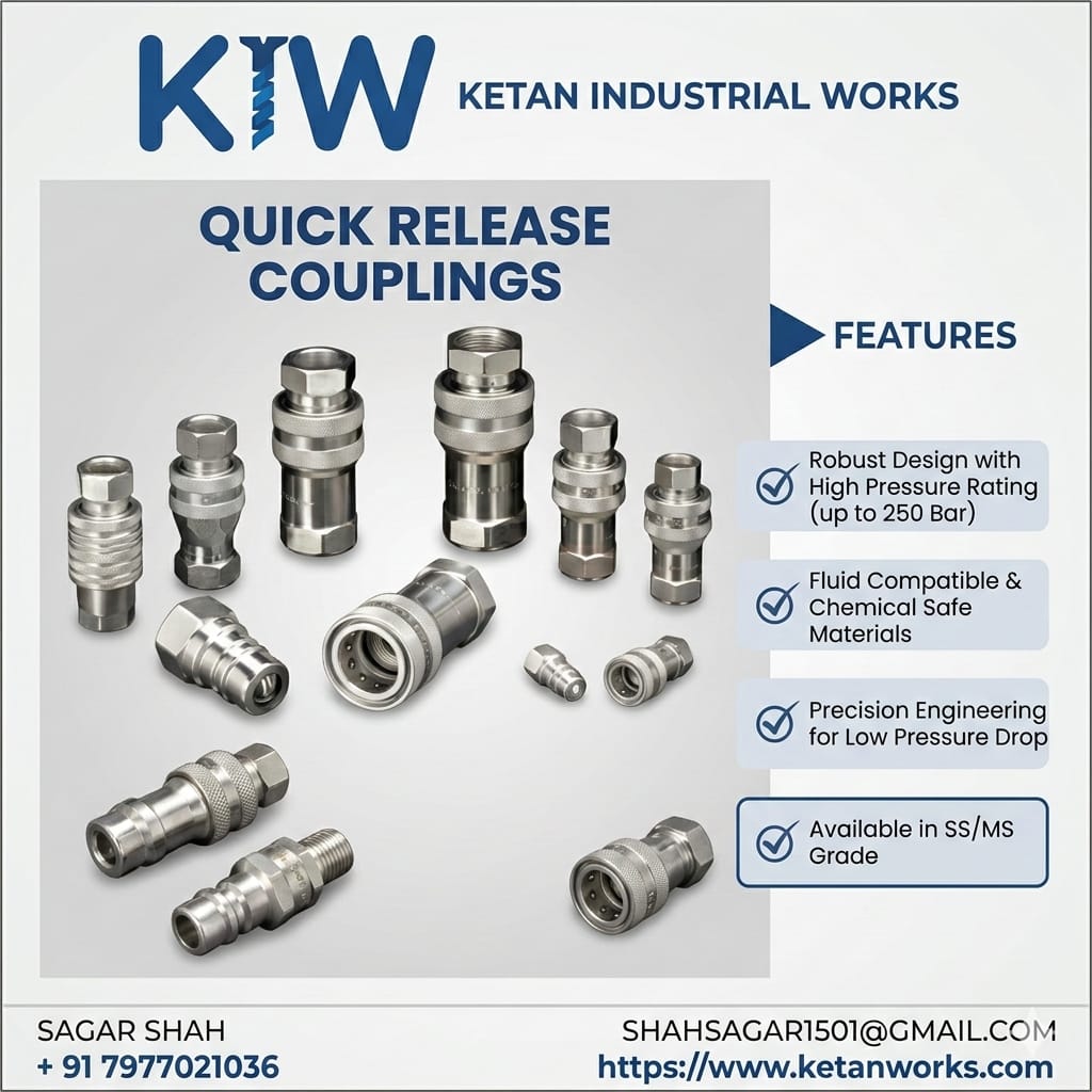 Ketan Industrial Works Facebook ad: Premium Industrial Components for Reliable Performance