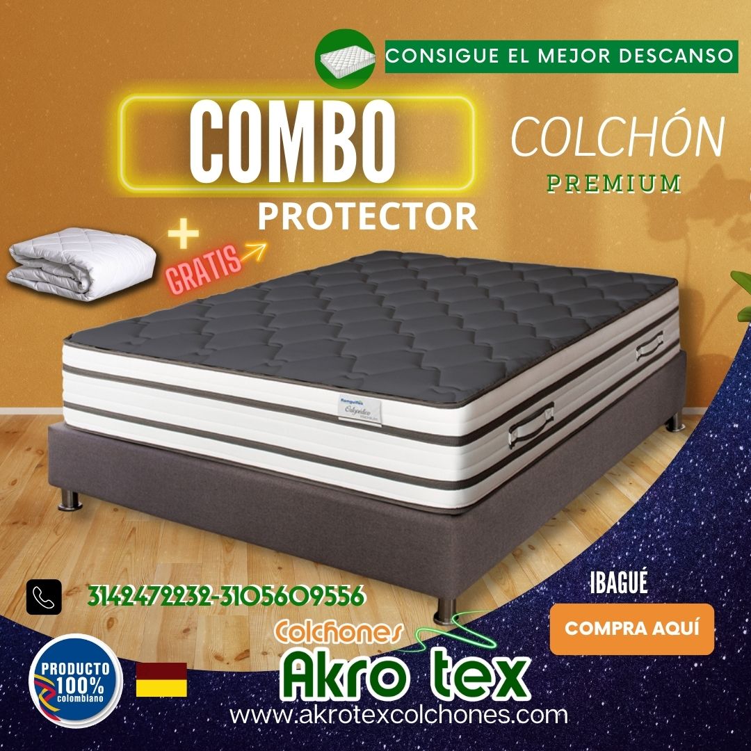 Akro Tex Colchones Facebook ad: IBAGUÉ Colchones y base camas.