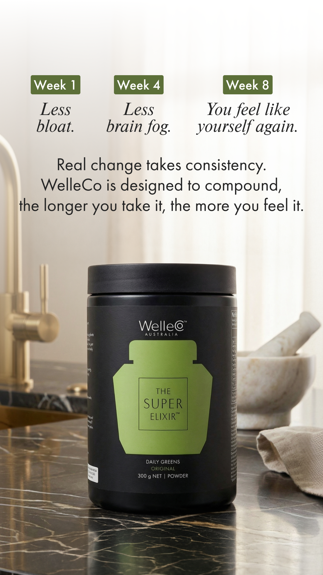 WelleCo Facebook ad