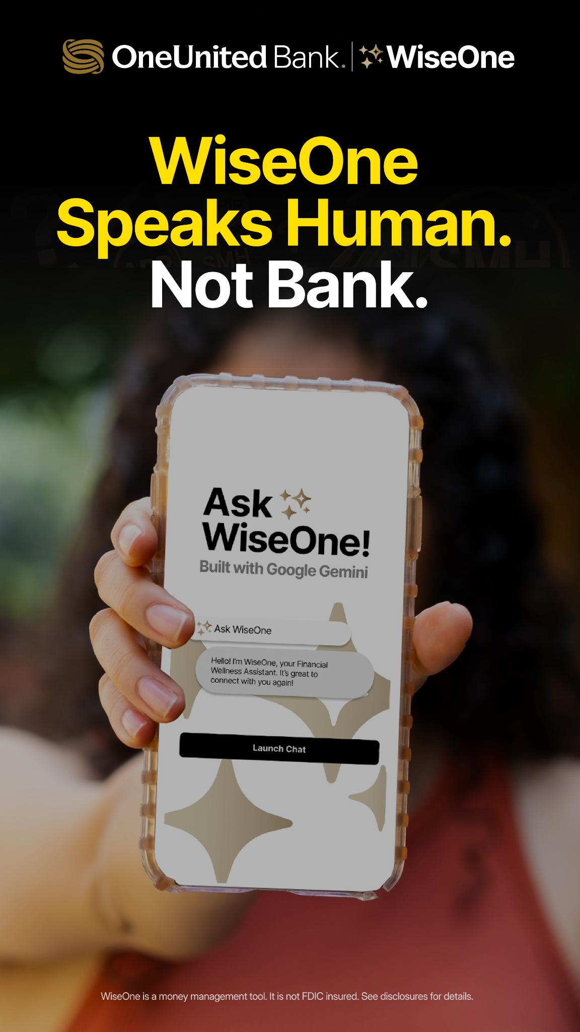 OneUnited Bank Facebook ad