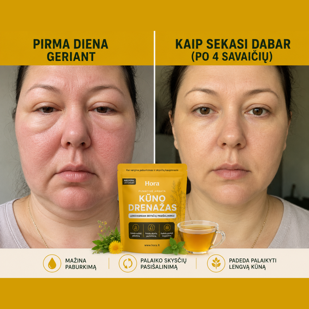 Hora Facebook ad: Kai rytais veidas vis dar užtinęs.