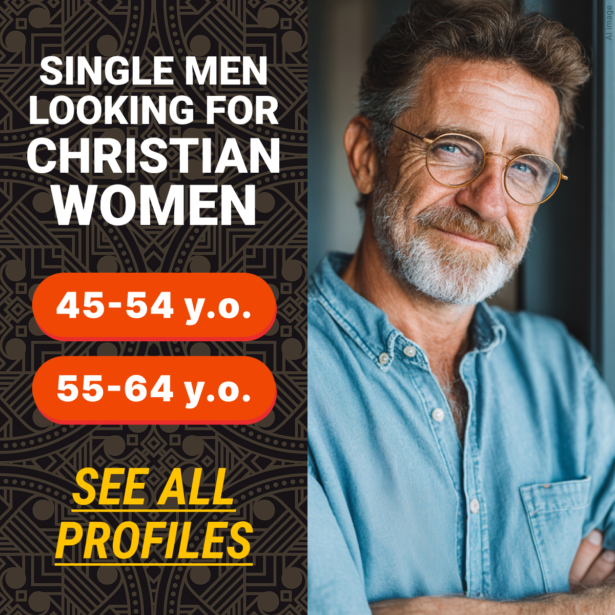 Calm Radiance Facebook ad: Christian Men 50+ May Be Online