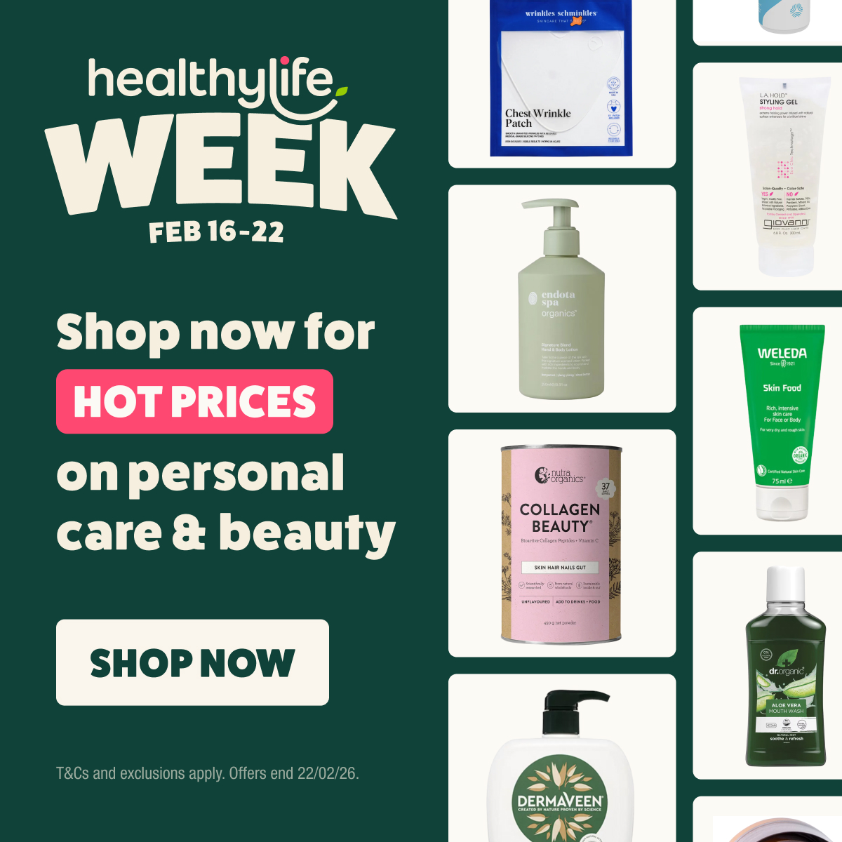 Healthylife Facebook ad
