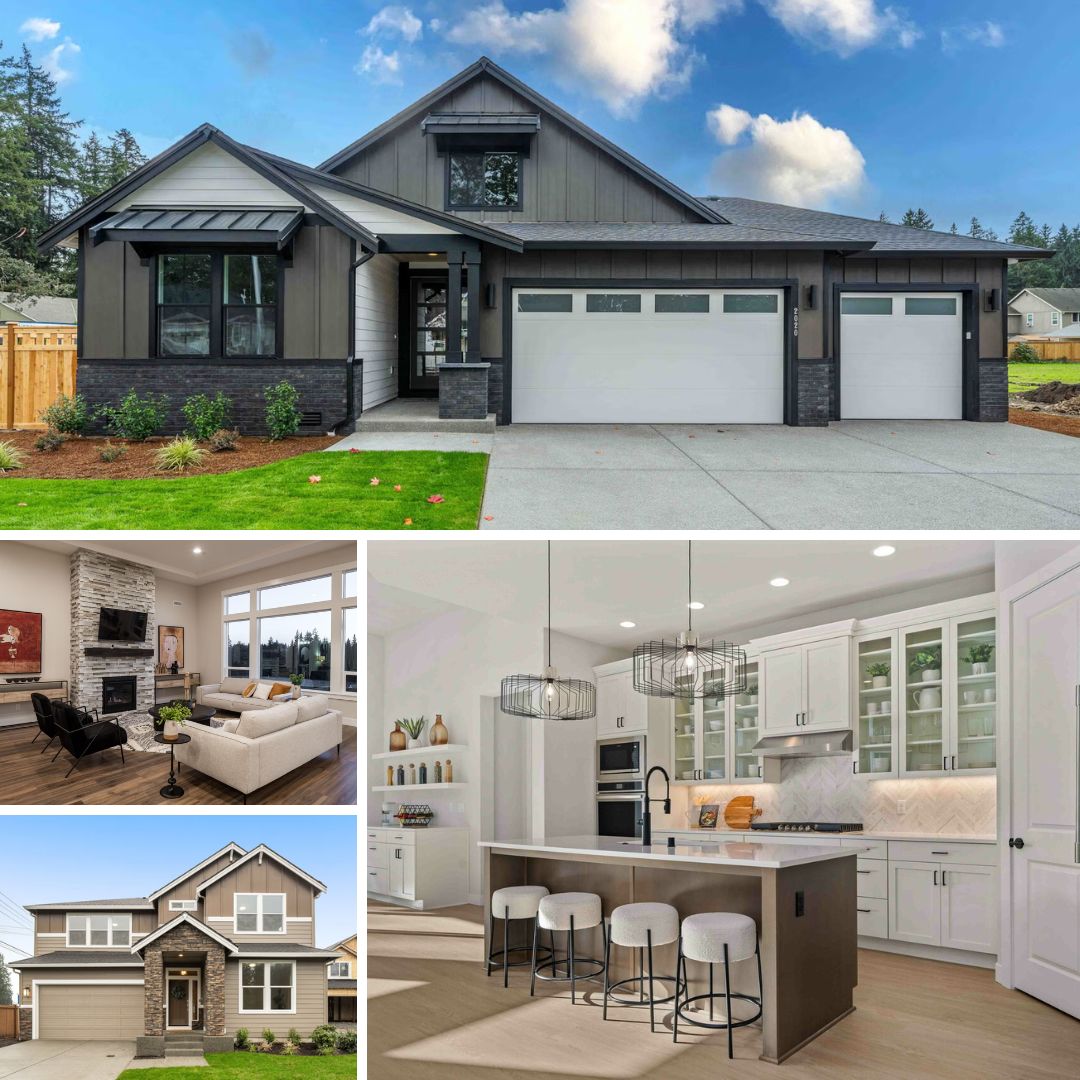 Pacific Lifestyle Homes Puget Sound Facebook ad: New Homes in Puget Sound