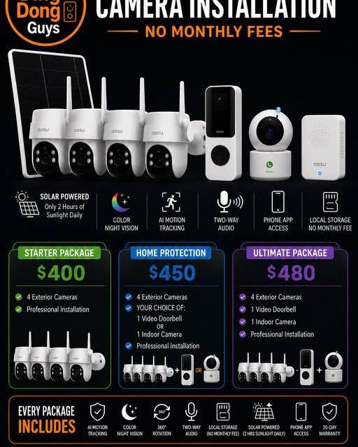 Ivan Hernandez Facebook ad: Security Cameras AOSU