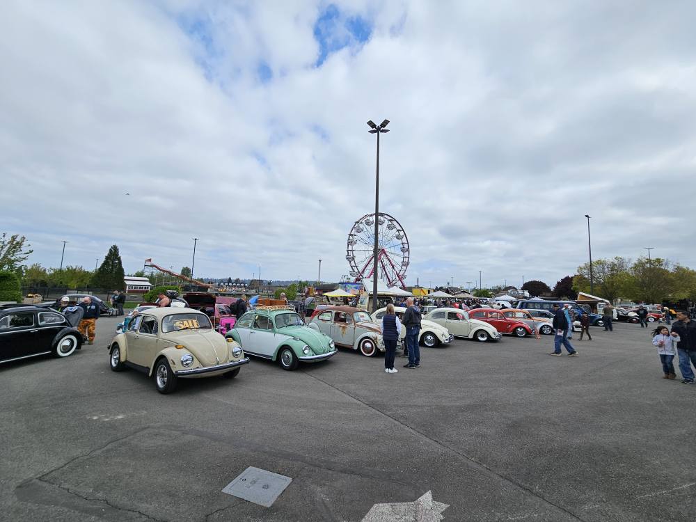 PNW Springmeet Facebook ad: PNW SpringMeet 2026, sponsored by VW of Puyallup
