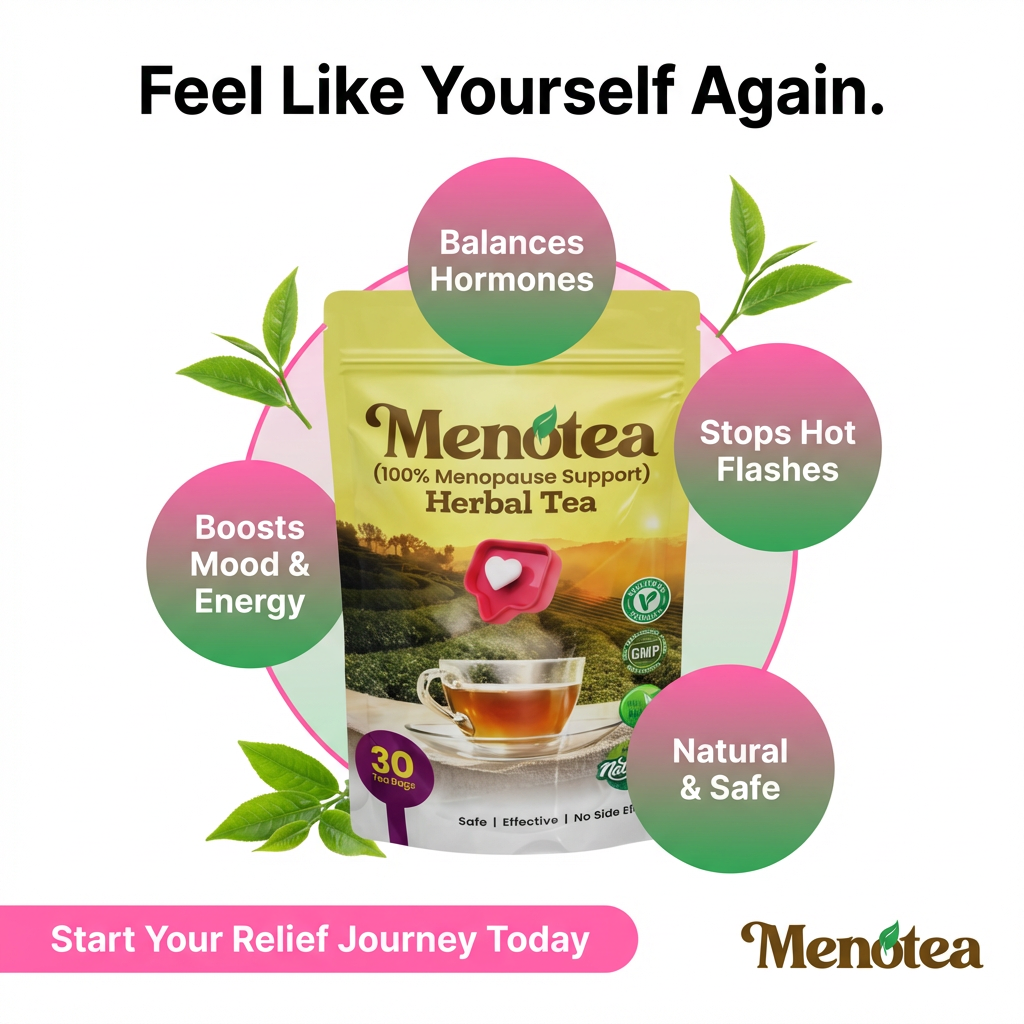 Menotea Menopause Relief Facebook ad
