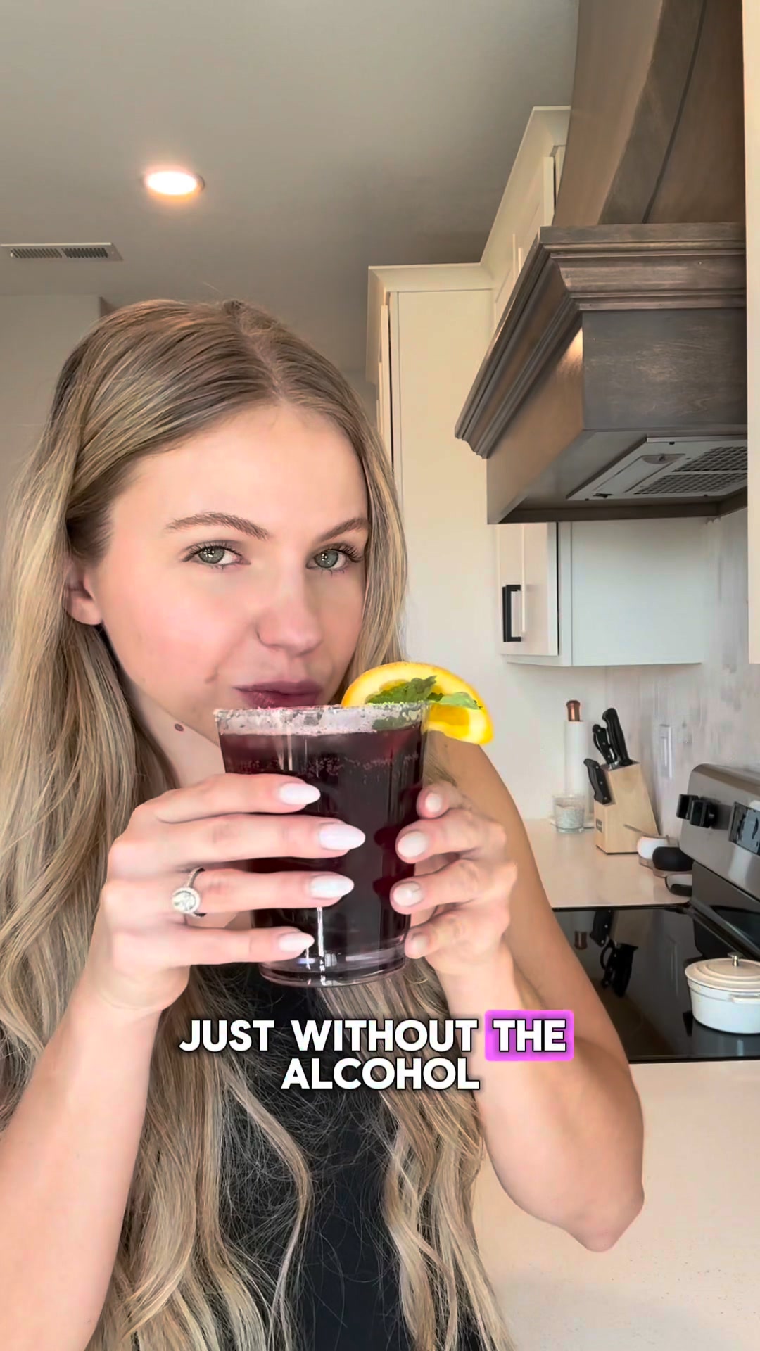 Moment Facebook ad: No Added Sugar No Alcohol No Regrets