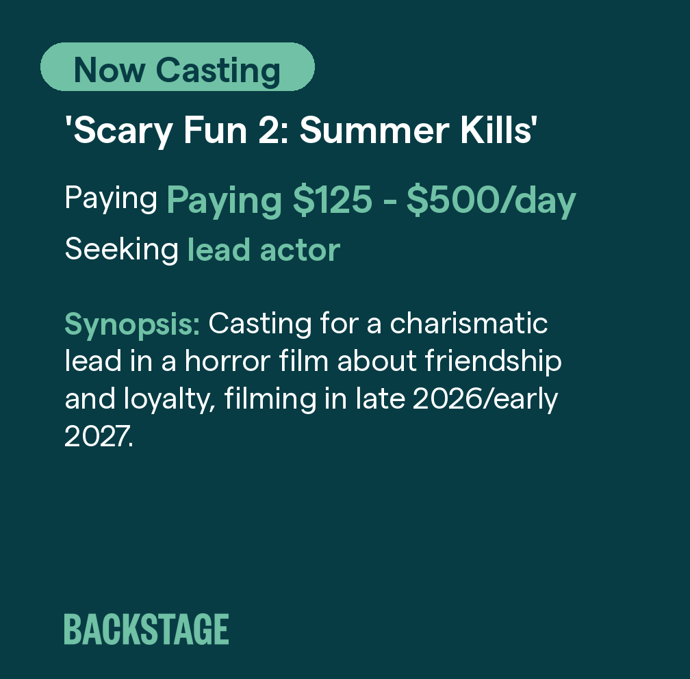 Backstage Facebook ad