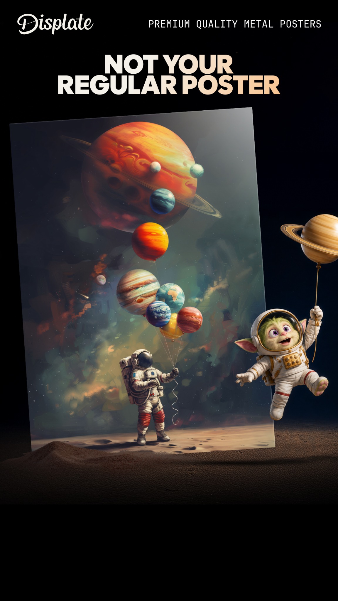Displate Facebook ad