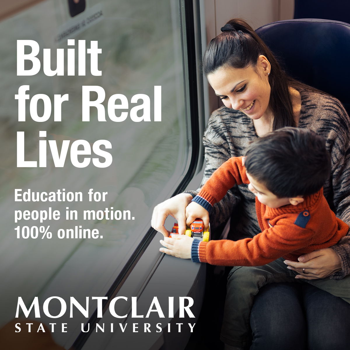 Montclair State University Online Facebook ad