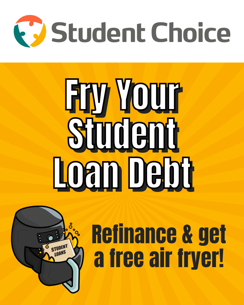CU Student Choice Facebook ad from Jan 6, 2026