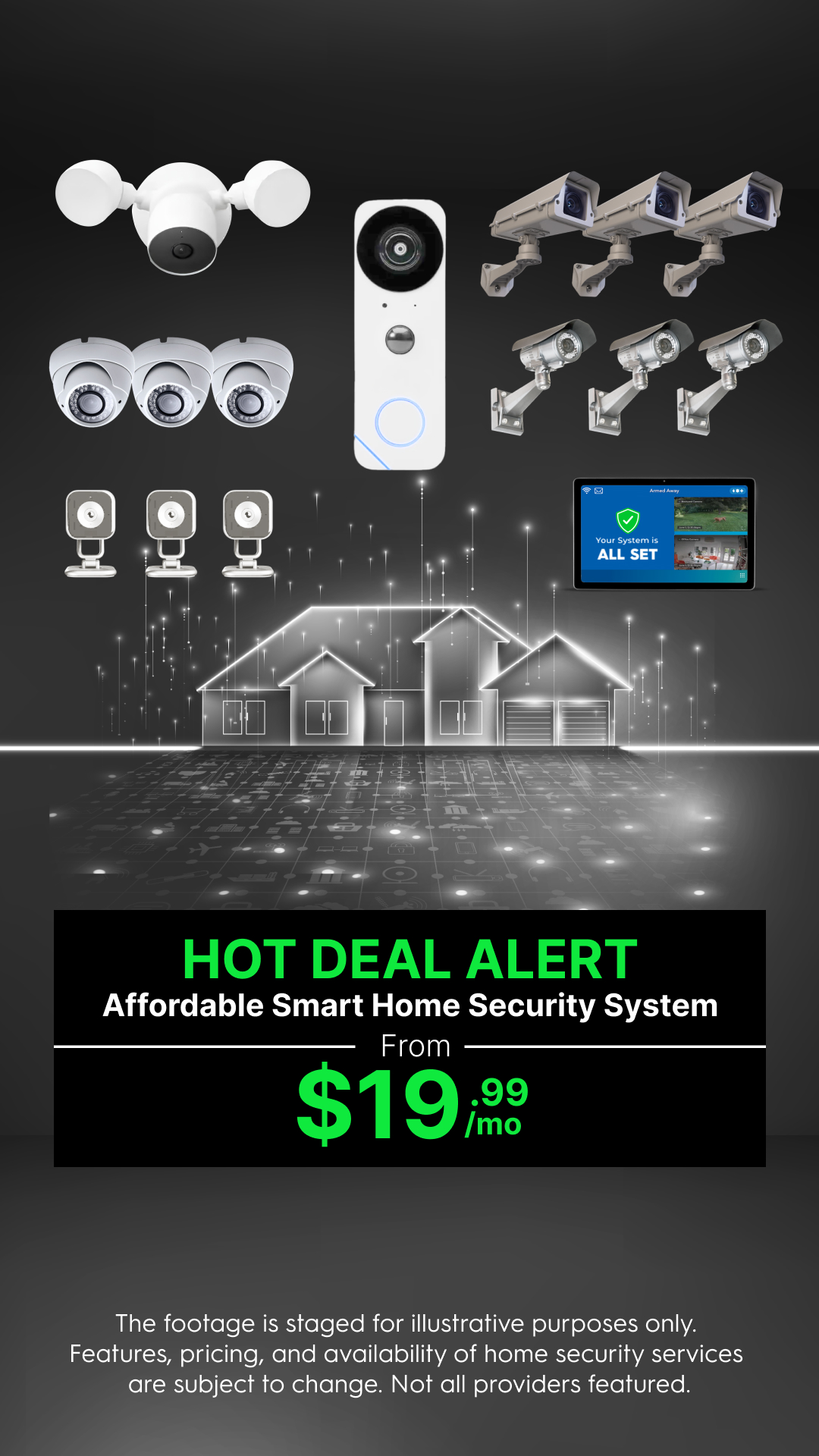 Top10.com - Home Security Facebook ad