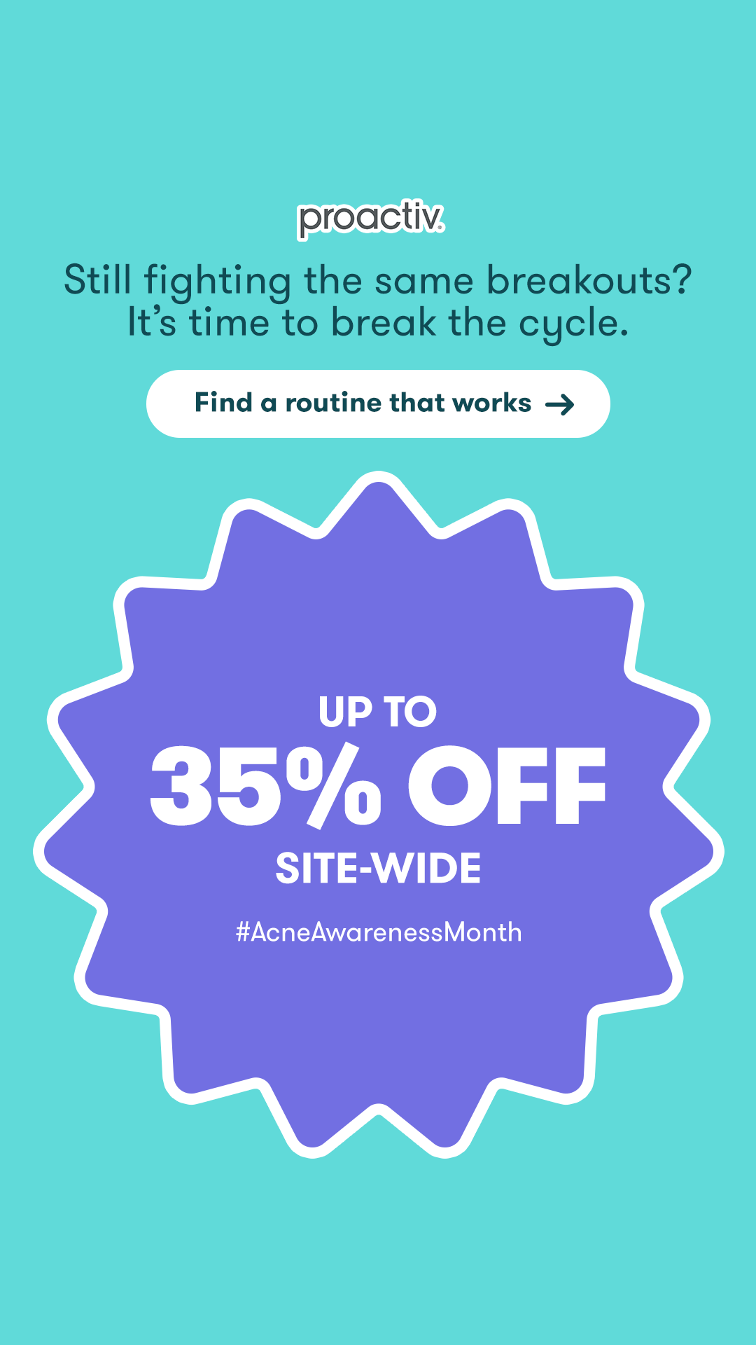 Proactiv Facebook ad